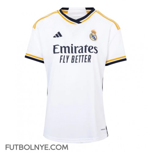 Camiseta Real Madrid Primera Equipación para mujer 2023-24 manga corta